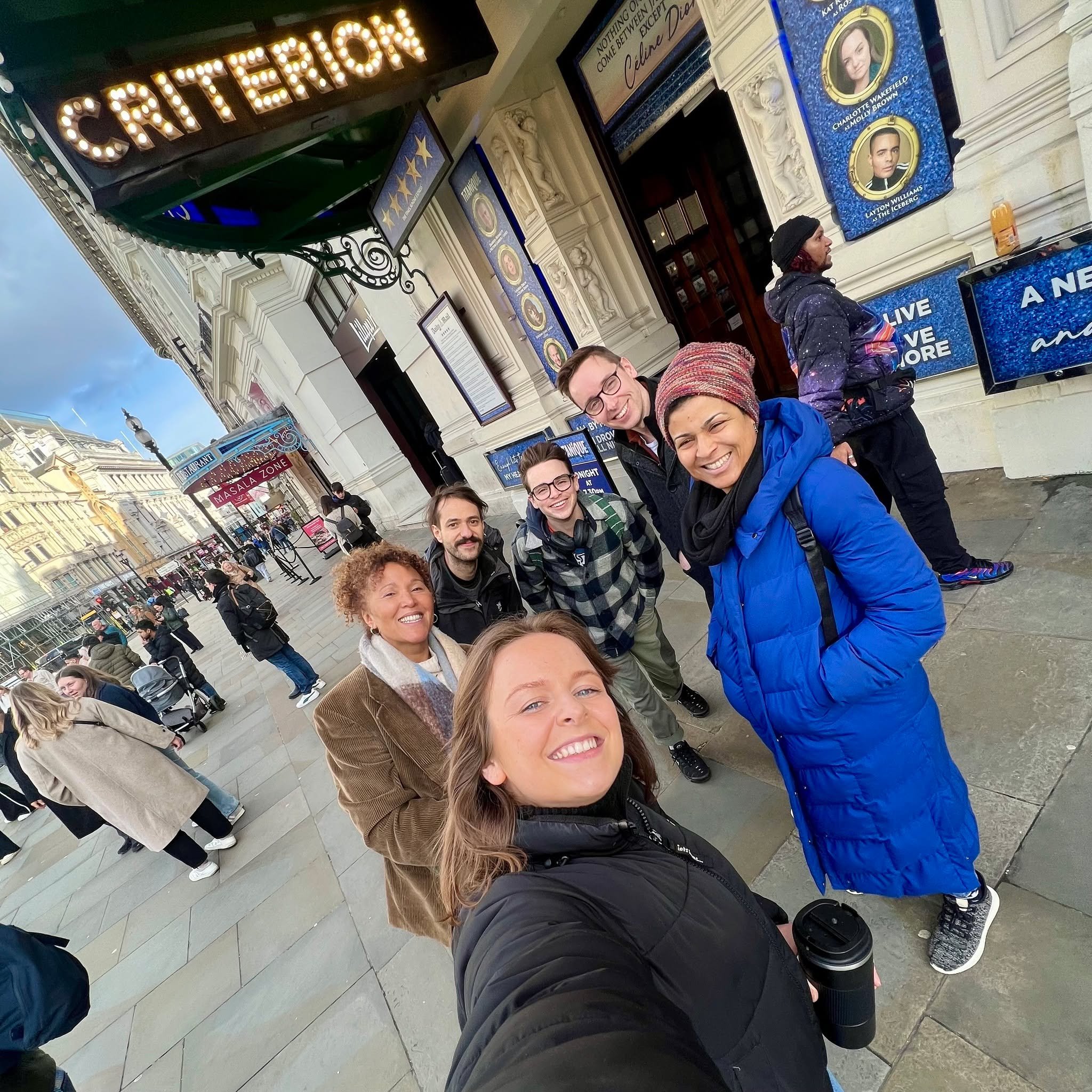 Super grateful to be part of this supportive, funny and brilliant group of writers at the @criterion_theatre New Writers!