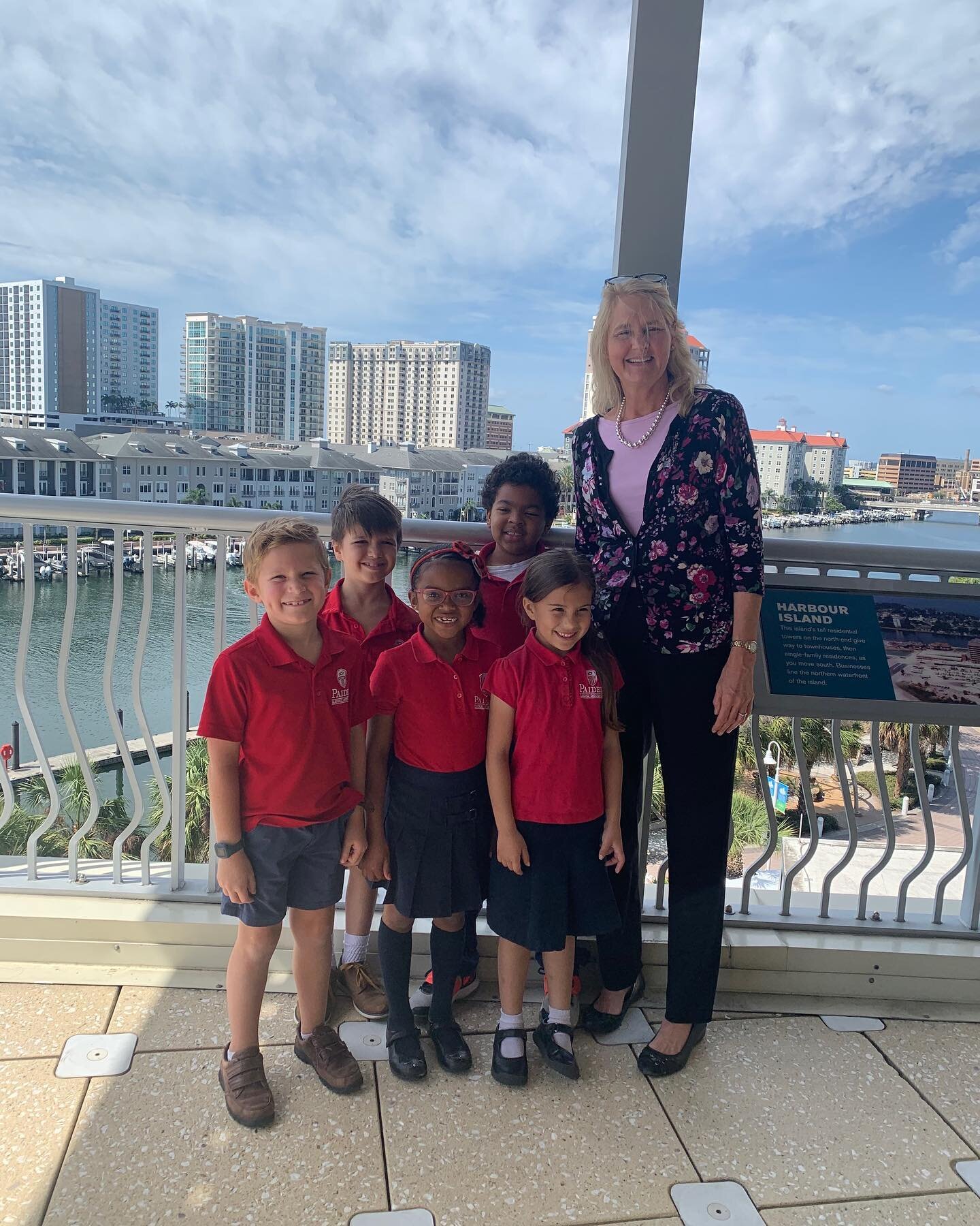First graders went to the Tampa Bay History Center and had a wonderful learning experience.