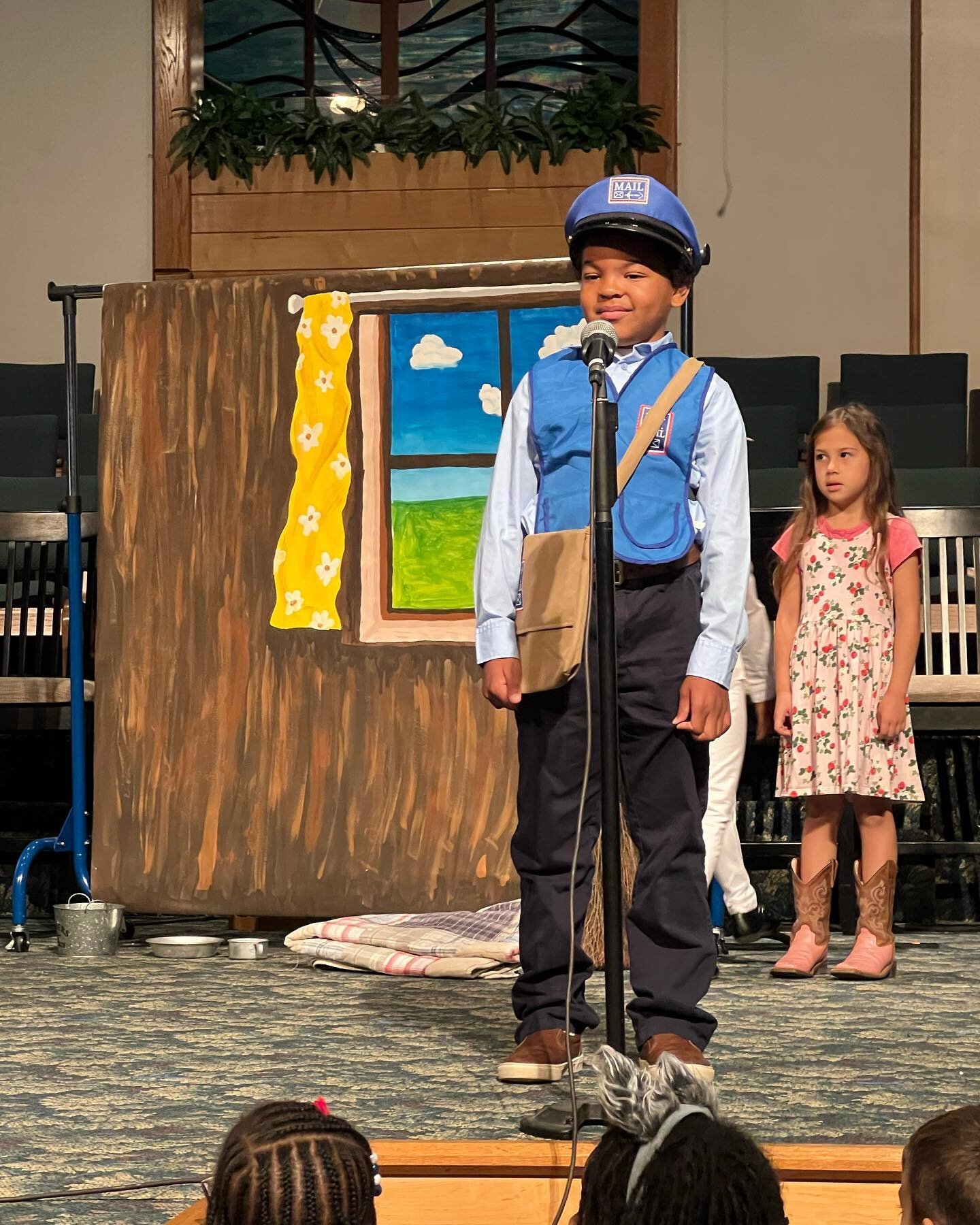 The Petite Paideia Players performed Aesop Fables at the awards assembly!