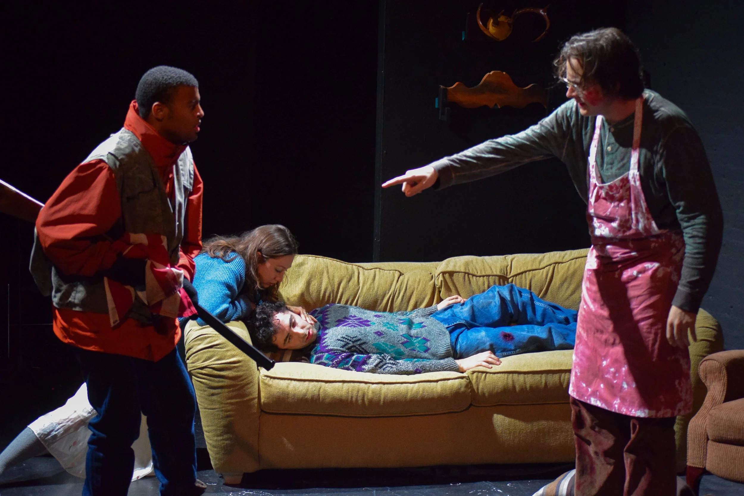 Carson S. Davis as Baylor in "A Lie of the Mind" by Sam Shepard (October 2024)