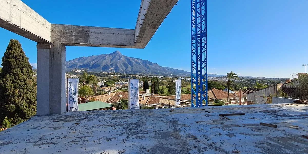 Marbella Construction site buying off plan