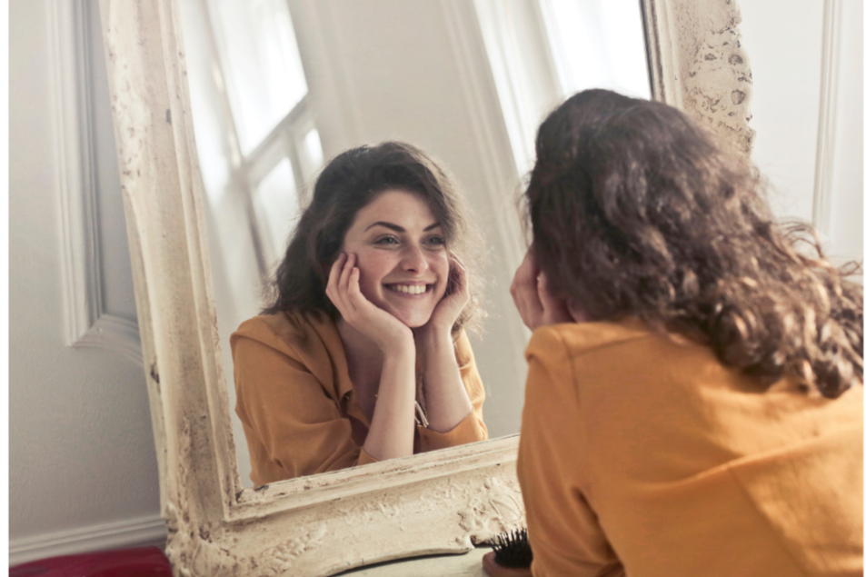 Thoughtful self-aware woman considering anxiety therapy in California