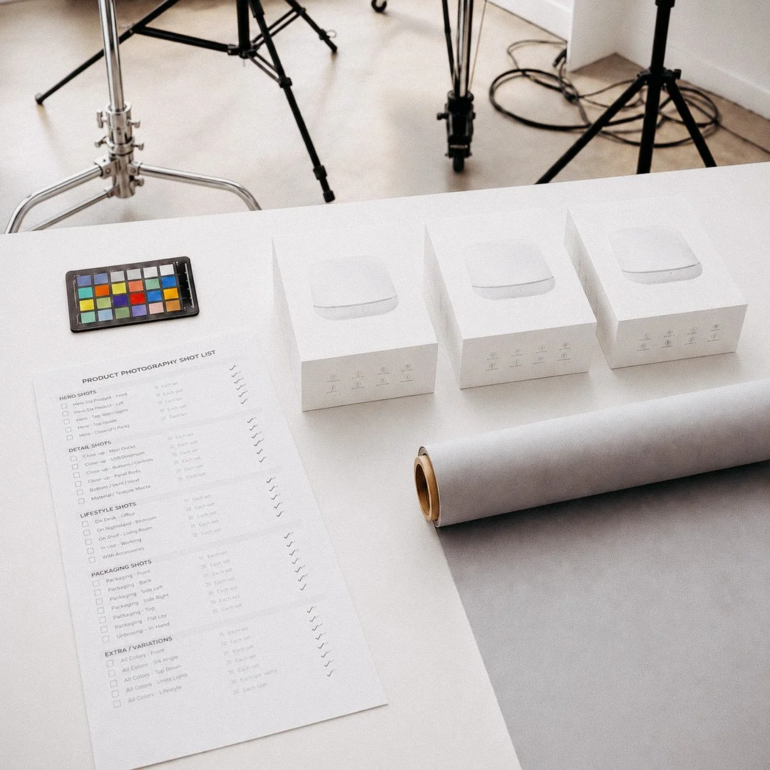 What Goes Into Planning a Product Photography Project