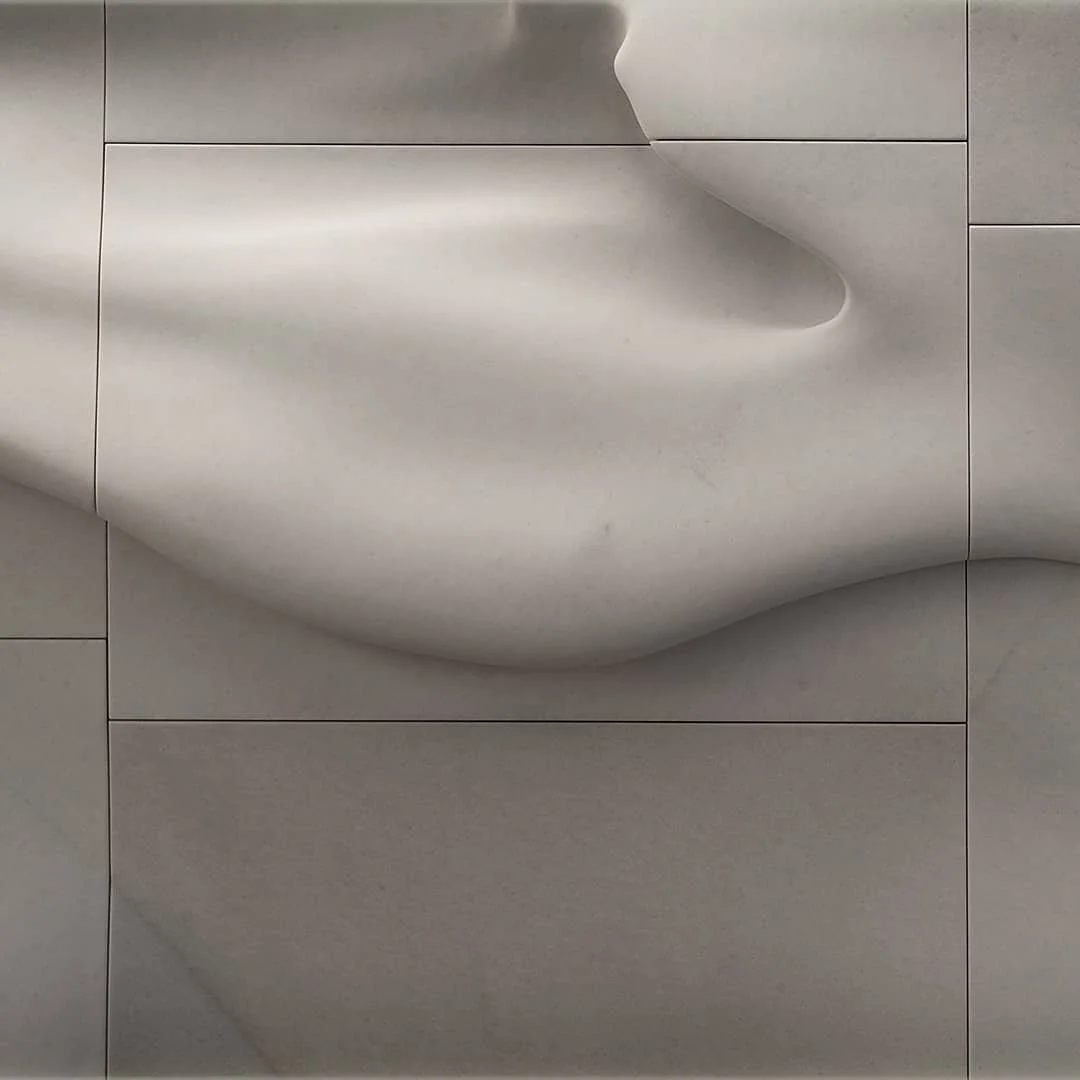 sculptural relief installation at Frederik Meijer Gardens architectural location photography