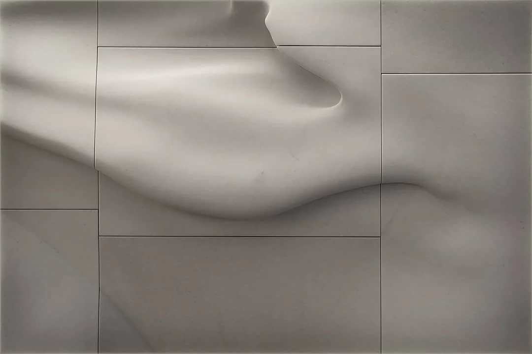 Marble Sculpture at Frederik Meijer Gardens Location Architectural Photography Grand Rapids Michigan