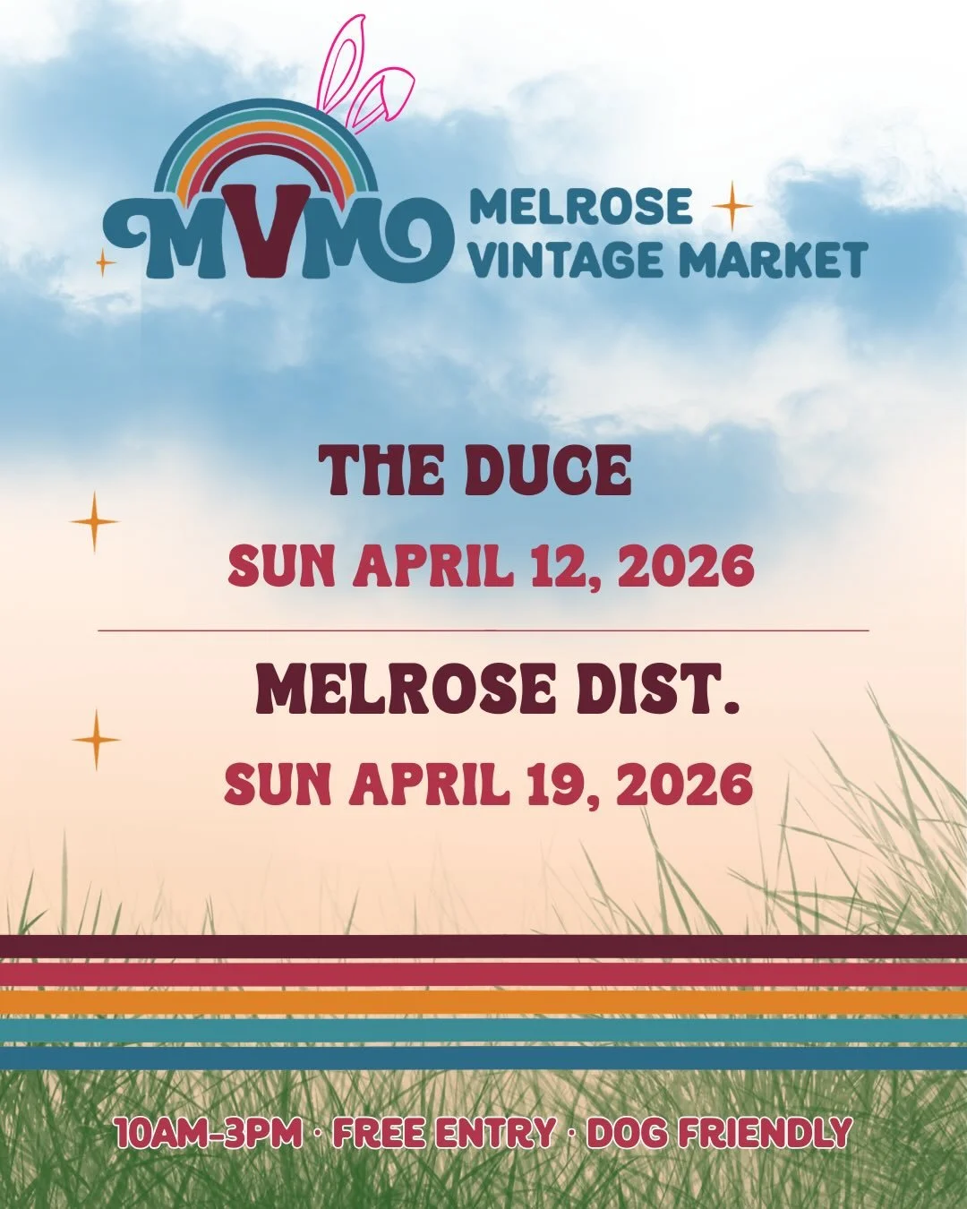 Happy April, community + friends.🐇🌈🍊

It&rsquo;s warming up already and we&rsquo;re here for it! We&rsquo;ll kick off the month at @theducephx and finish out the outdoor season in the Melrose District &mdash; what a season it&rsquo;s been!

Join u