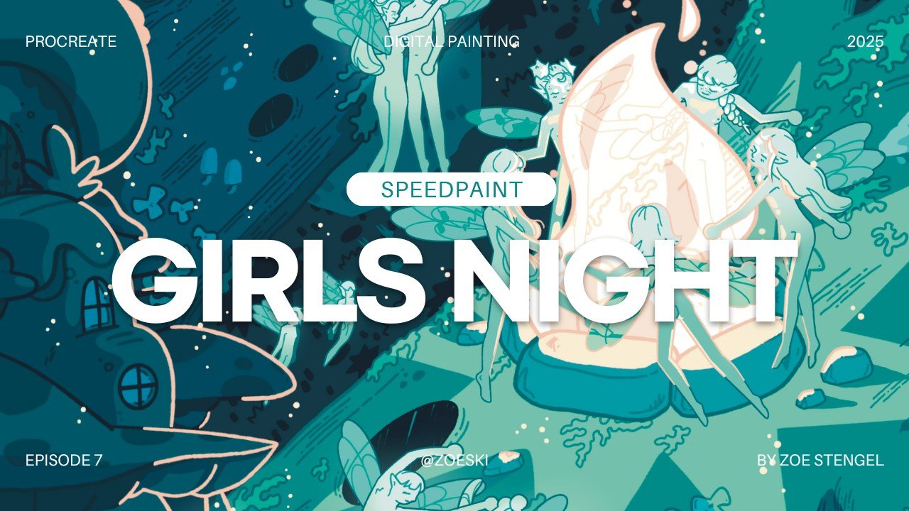 New speedpaint is live now on YT !

Find it in tlib or search @zoeski and subscribe to my channel for all future launches

#artprint #cottagecore #firedance #nightritual #dancing #celebration #festival #latenight #nightlife #whimsy #fantasy #dnd #myt