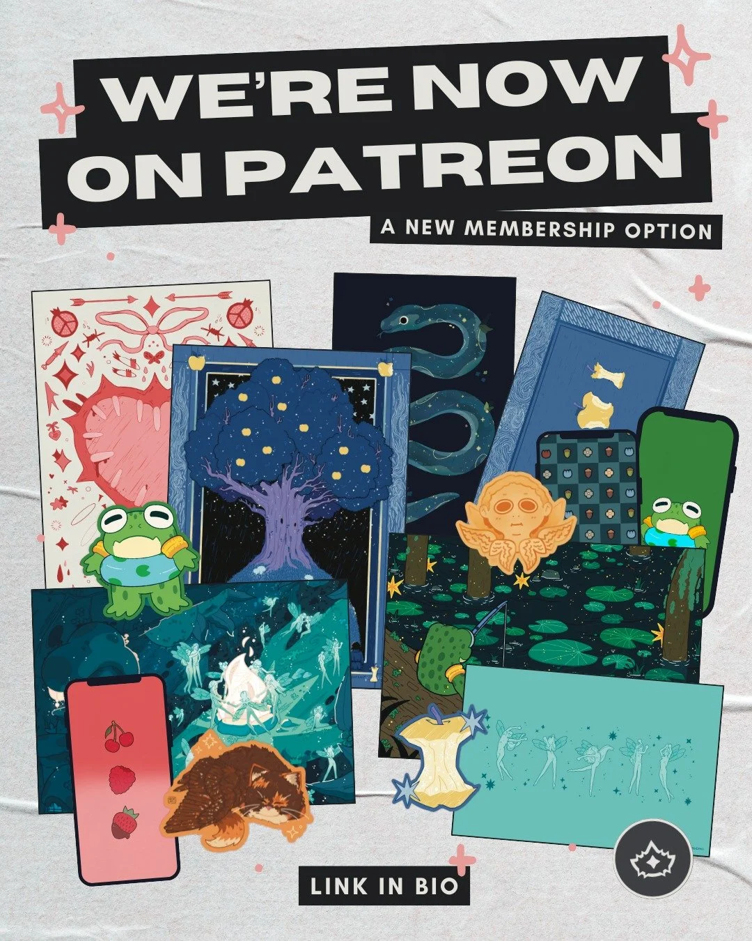 LIVE ON PATRE0N 💖

In addition to our k0fi subscriptions - we're now also on patre0n ! We've been meaning to give it a try (as an avid user of it on the non-creator side) and see how we like it. 

Our memberships are now available on two platforms! 
