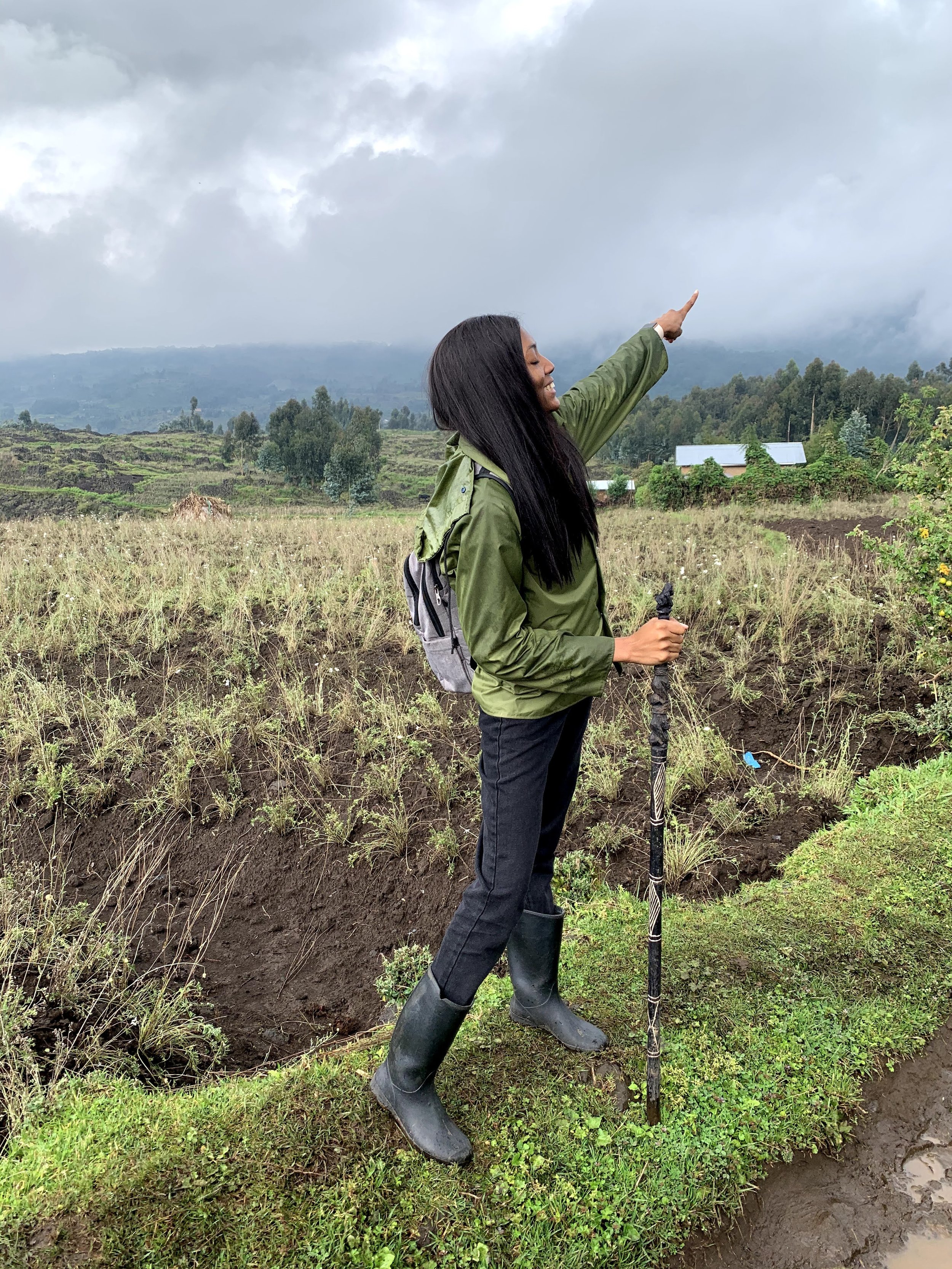 I hiked for 6hrs to Mount Bisoke, Rwanda