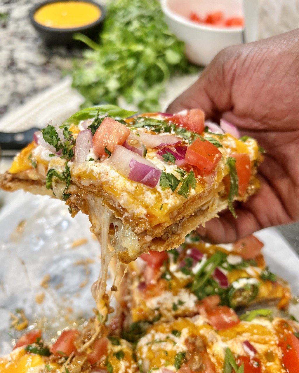 Copycat Taco Bell Mexican Pizza