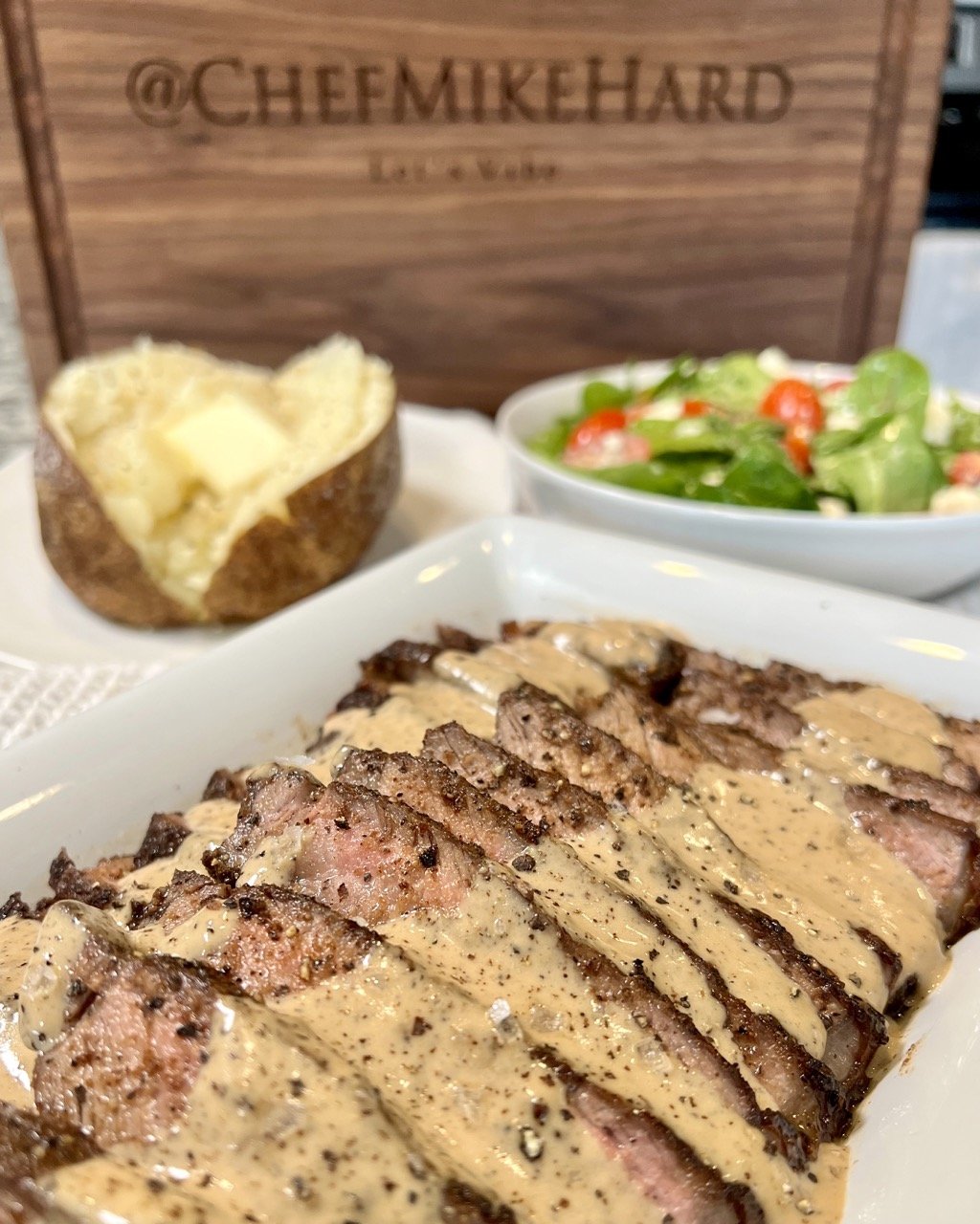 Steak au Poivre