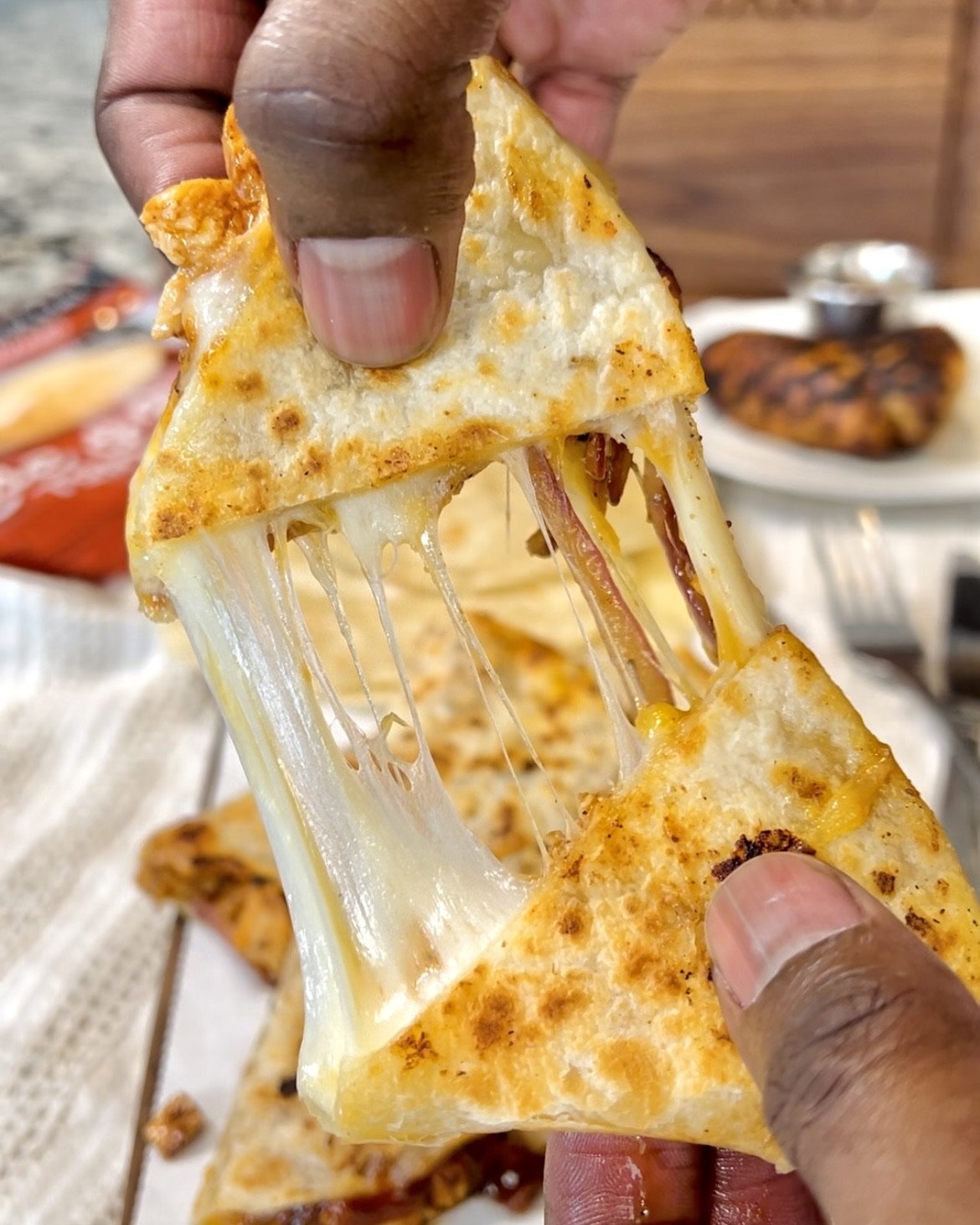 BBQ Chicken Quesadillas