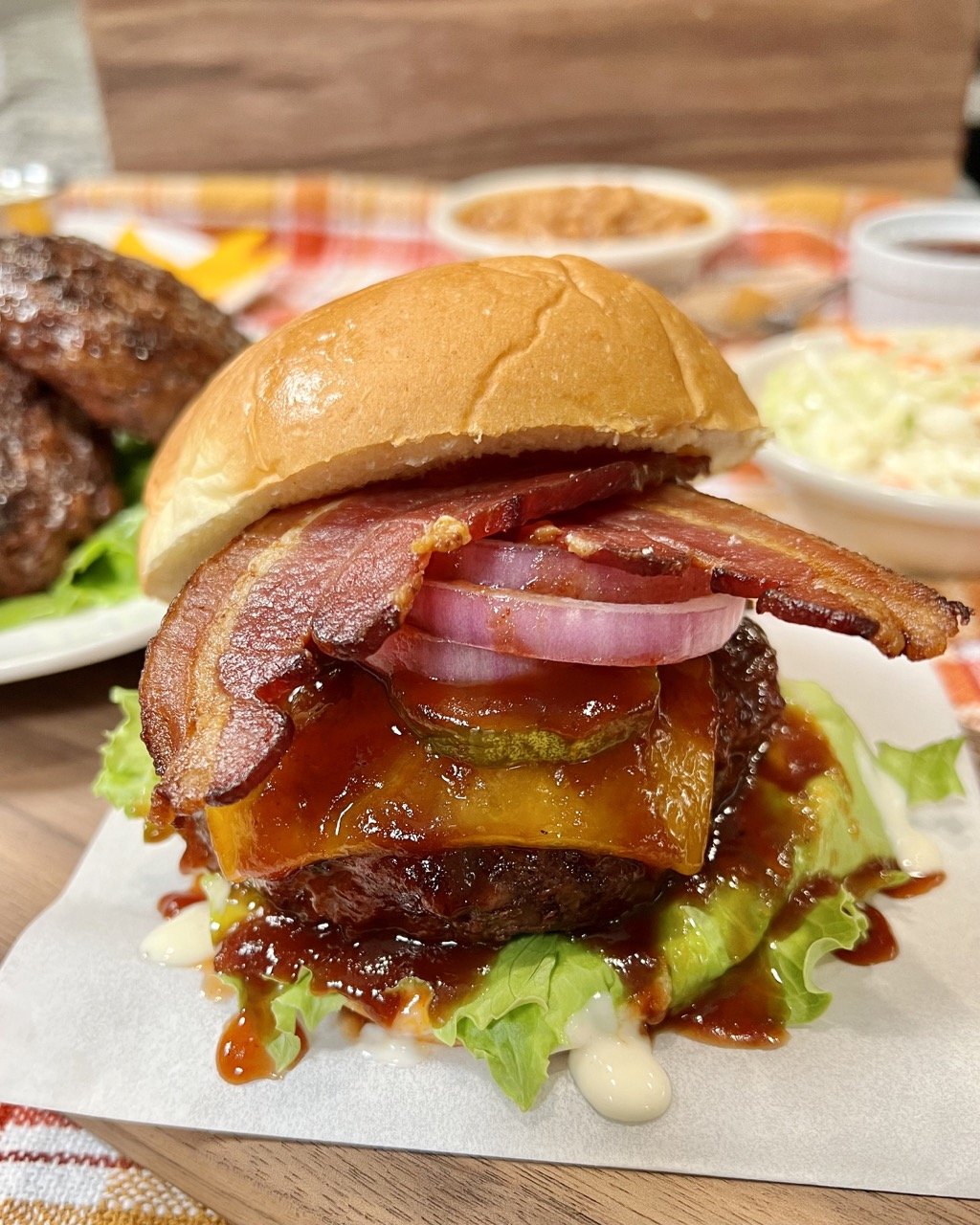 BBQ Bacon Ranch Burger