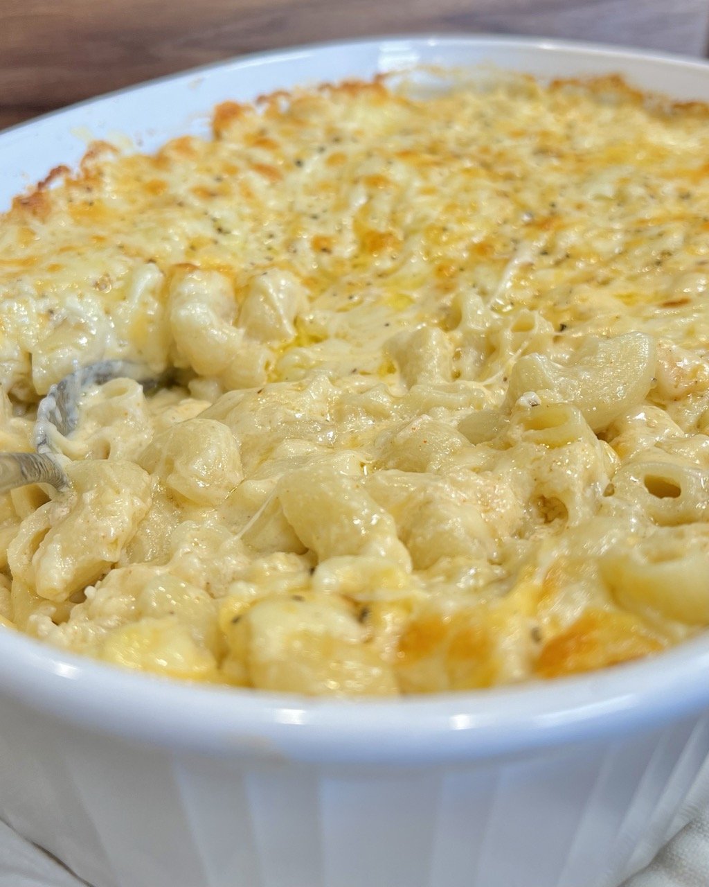 White Truffle Baked Mac ‘n Cheese