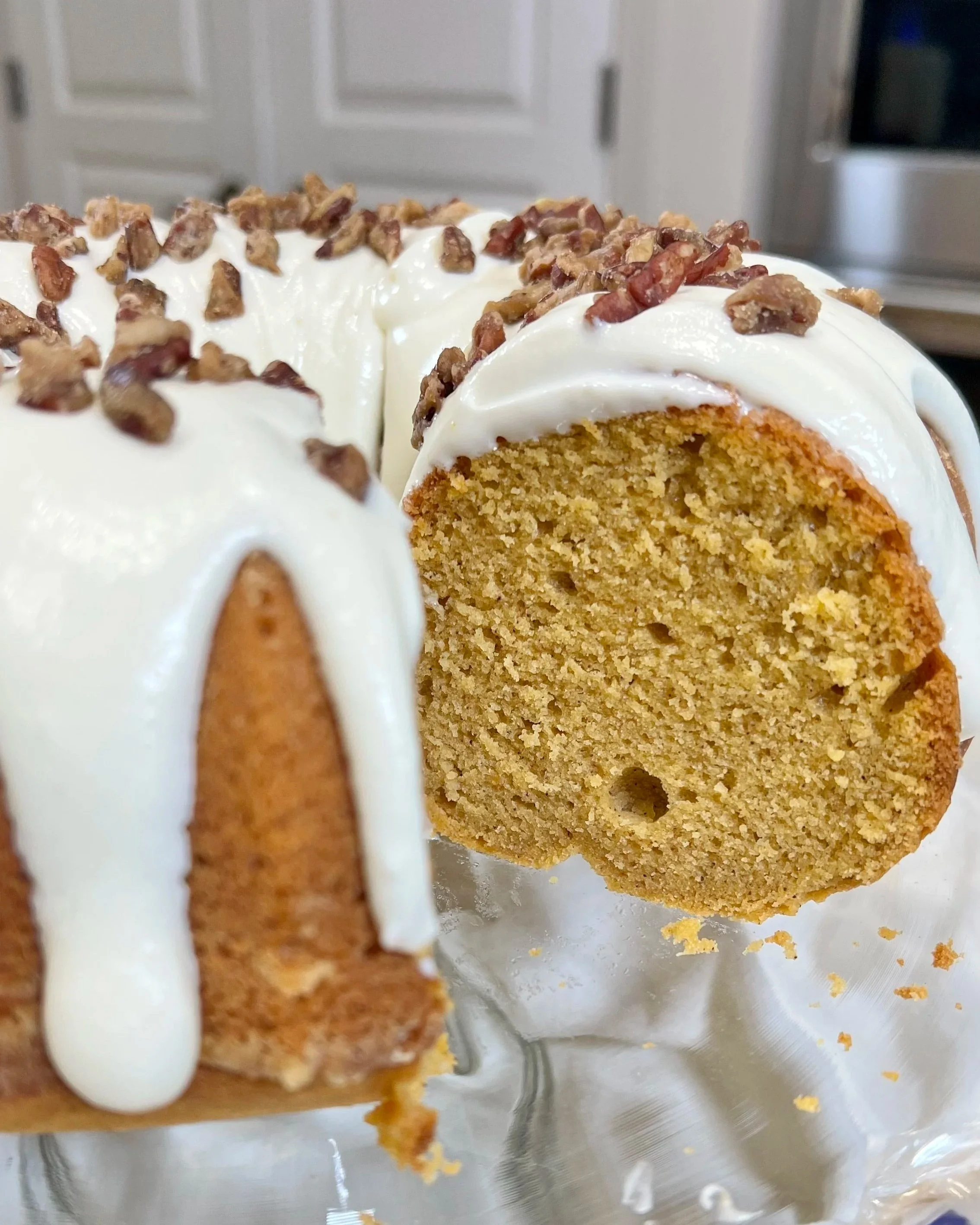 Brown Sugar Sweet Potato Pound Cake