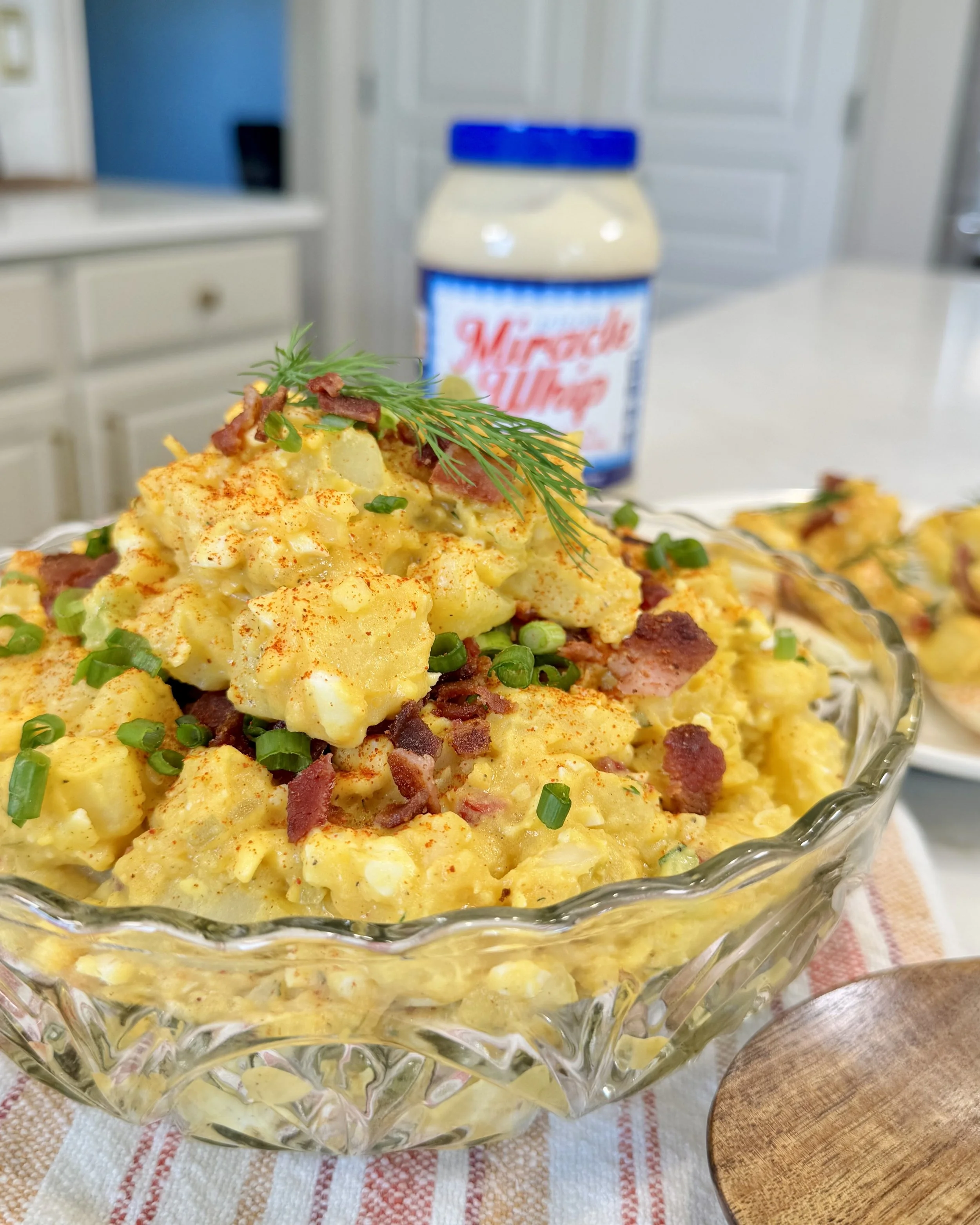 Loaded Deviled Egg Potato Salad