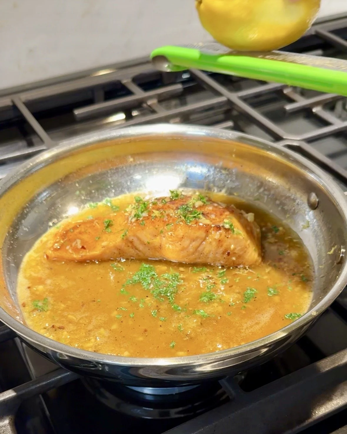 Chef Mike Hard Honey Garlic Glazed Salmon