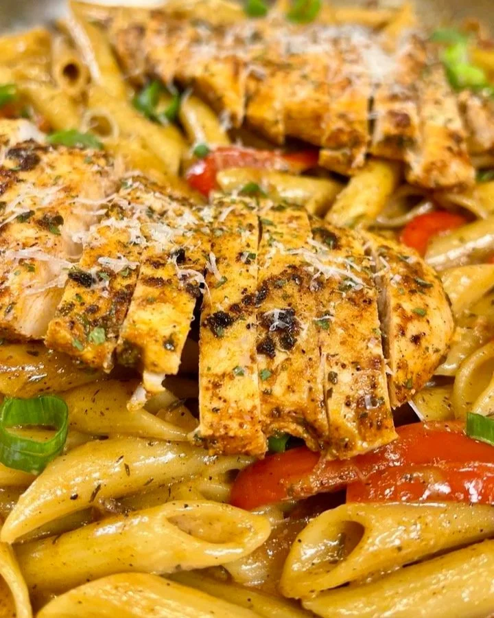 Chef Mike Hard Cajun Chicken Pasta recipe
