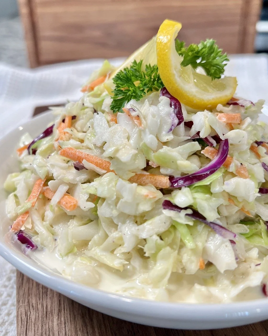 Creamy coleslaw recipe