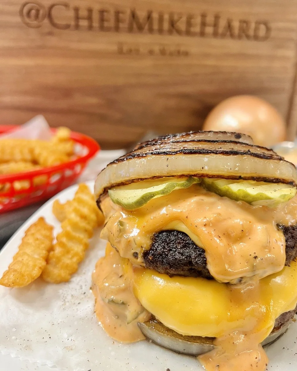 InNOut Flying Dutchman Burger — chefmikehard Recipes!