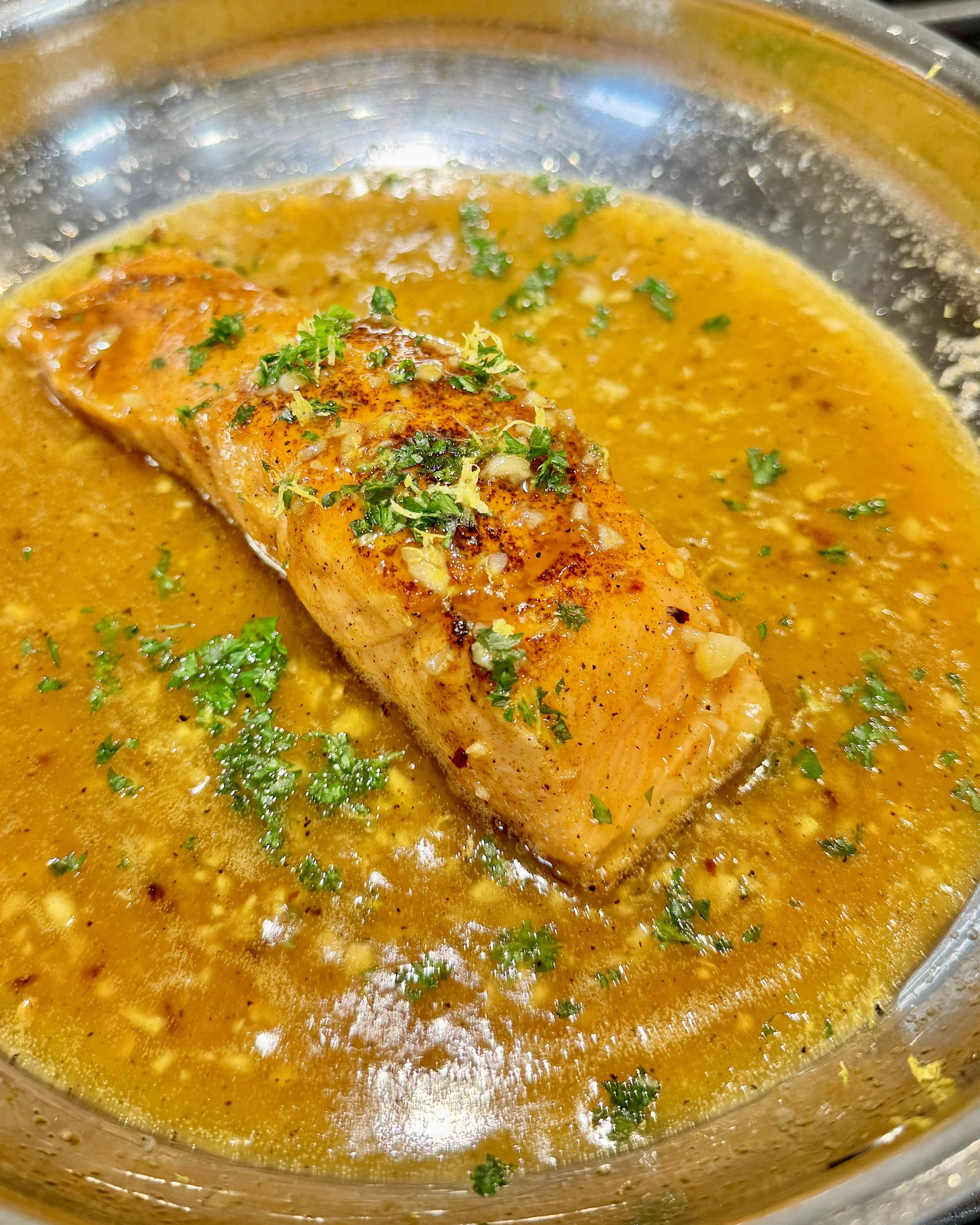 Chef Mike Hard Honey Glazed Salmon Recipe