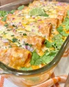 Ultimate Creamy Cheesy Chicken Enchiladas Chefmikehard Recipes