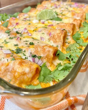 Ultimate Creamy Cheesy Chicken Enchiladas — @chefmikehard Recipes!