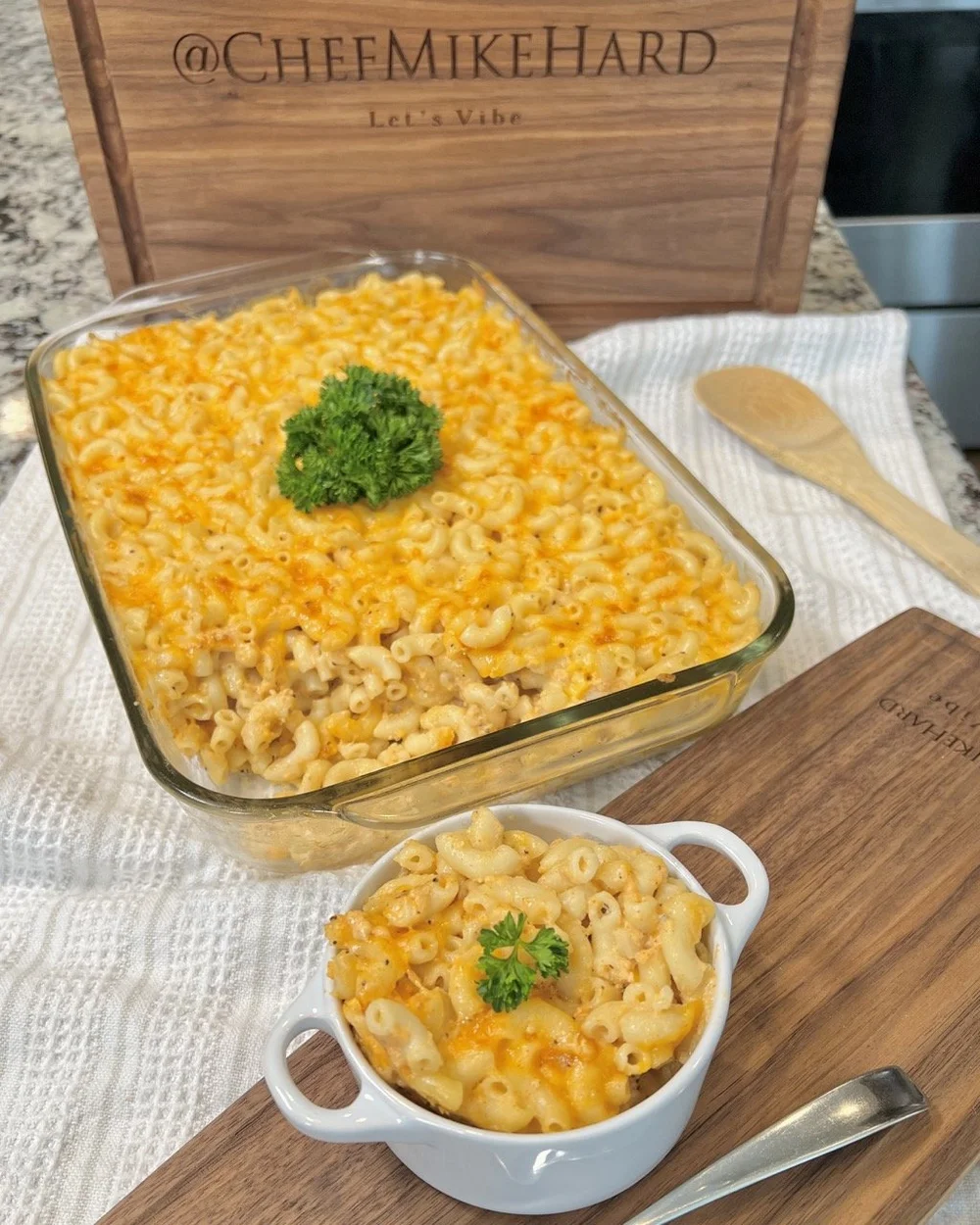 Low Fat High Protein Baked Mac ’n Cheese — chefmikehard Recipes!