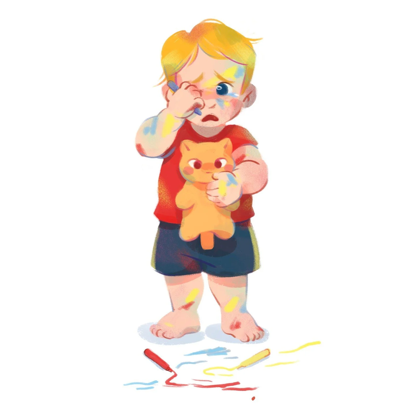 More spot illustrations #kidlitart inspired. Sorry I have been MIA the season for colds is upon us! Will hopefully return to posting more soon. 

#illustration #childrenillustration #kidlitillustration #myart #cuteart #kidart #digitalart #artistsuppo