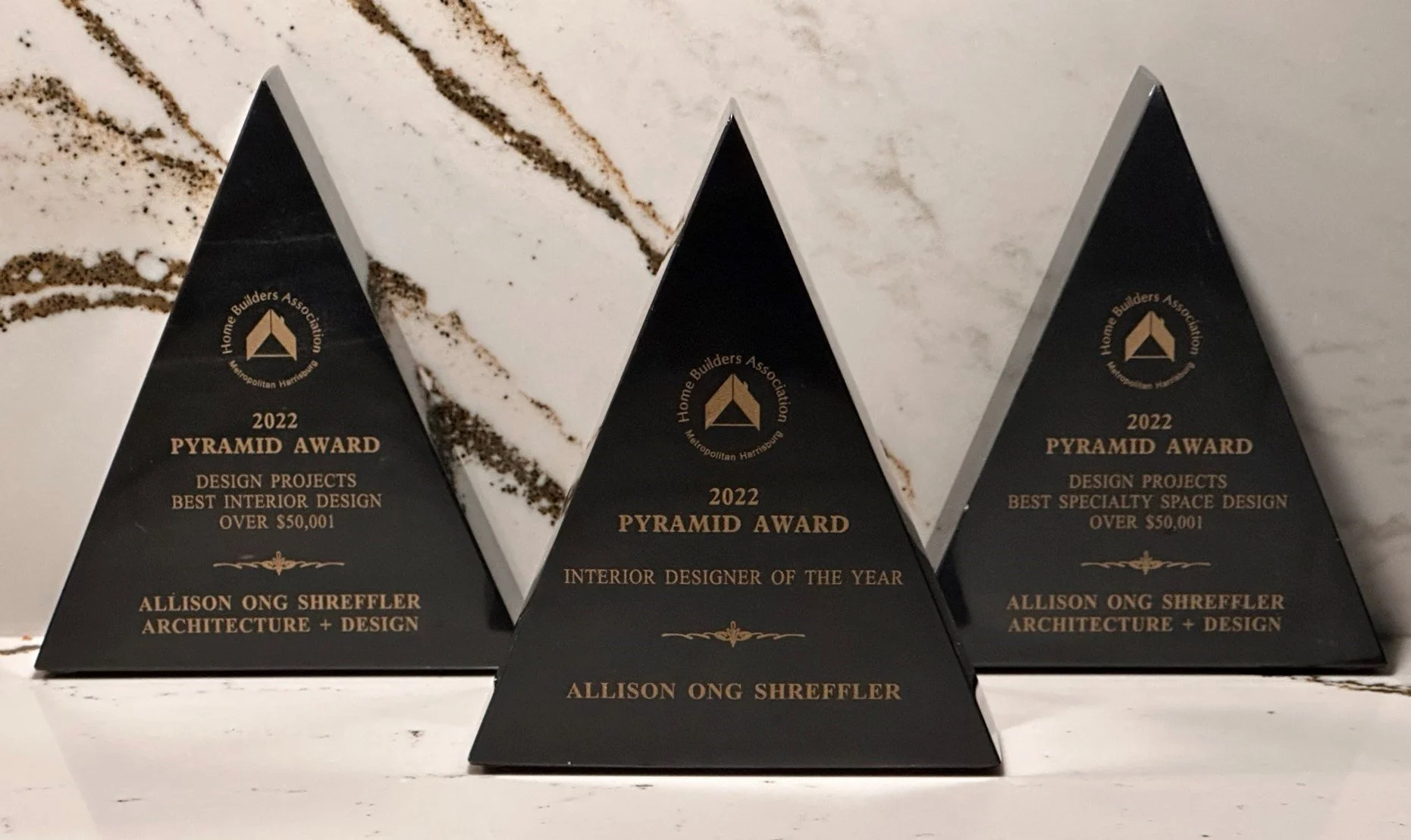 2022 PYRAMID AWARDS: INTERIOR DESIGNER OF THE YEAR, BEST INTERIOR DESIGN, BEST SPECIALTY DESIGN