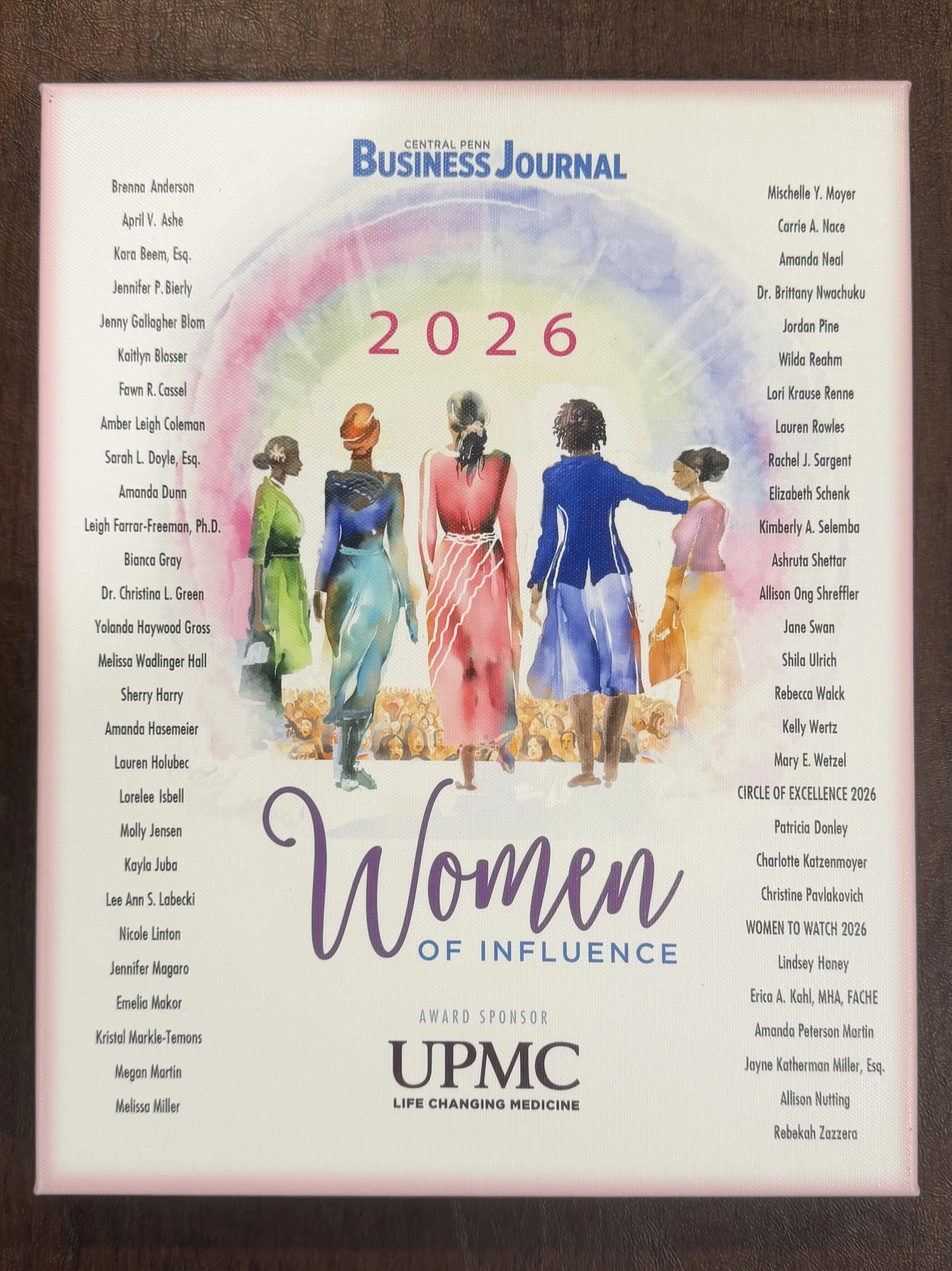2026 WOMEN OF INFLUENCE HONOREE