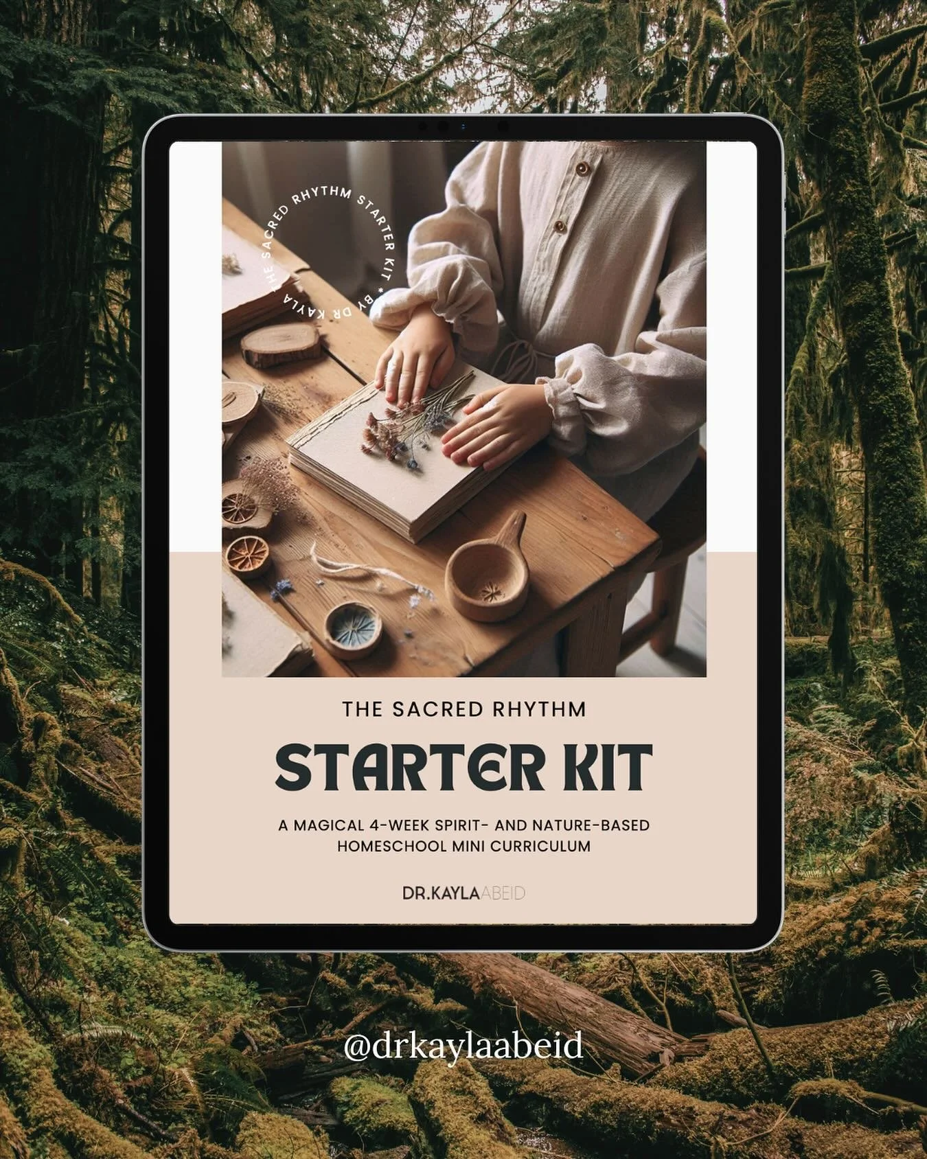 🌿✨ WELCOME TO SACRED RHYTHM ✨🌿
A Magical 4-Week Spirit- and Nature-Based Homeschool Mini Curriculum
Are you longing for a homeschooling rhythm that feels magical, meaningful, and in tune with your child’s natural flow?
The Sacred Rhythm Sta