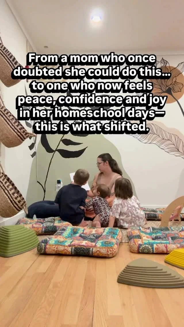 So many moms start homeschooling with a heart full of hope —but somewhere between lesson plans, meltdowns, and the pressure to “keep up,” that joy slowly fades.
You start to wonder if you’re doing it wrong.
If it’s supp