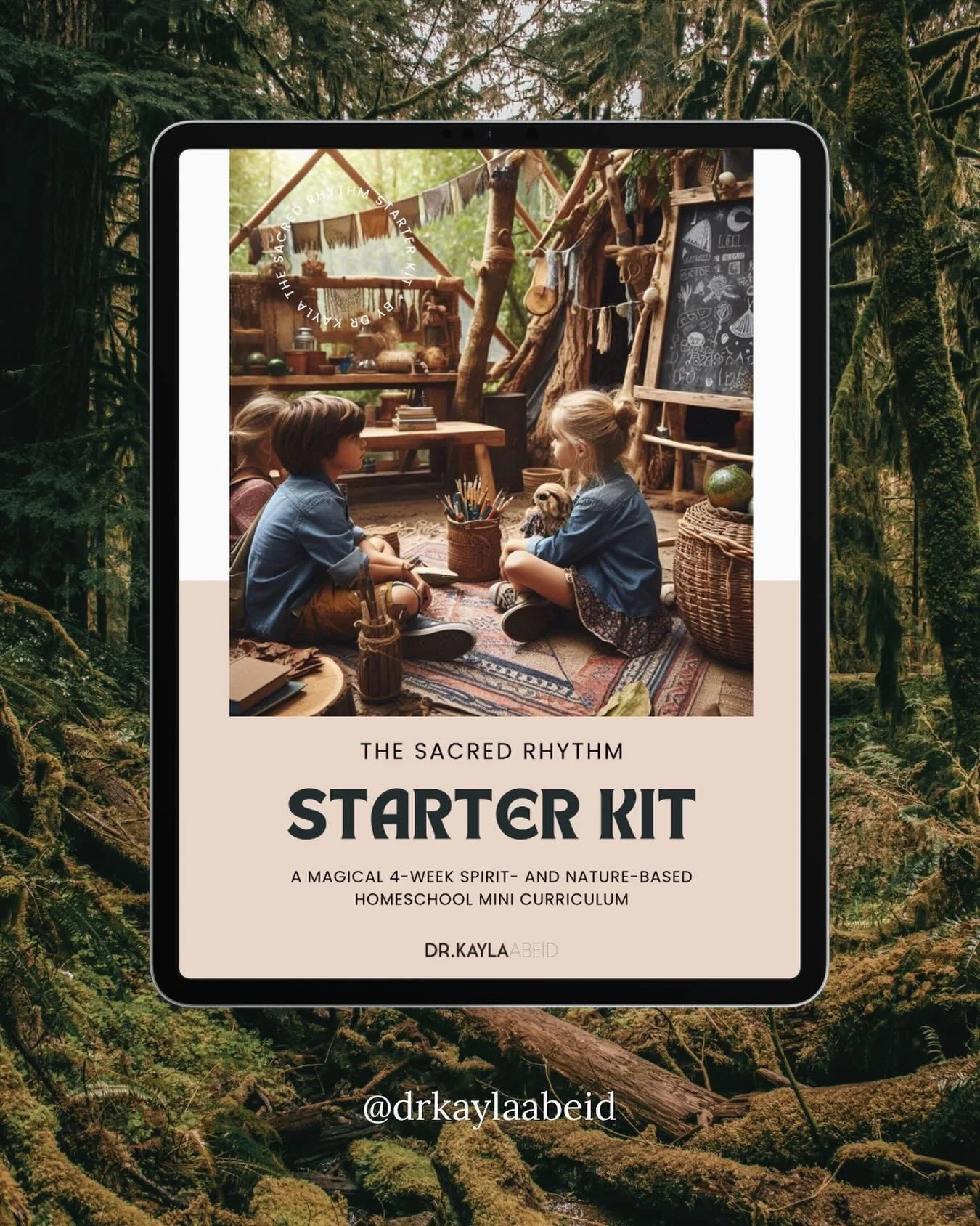 🌿✨ WELCOME TO SACRED RHYTHM ✨🌿
A Magical 4-Week Spirit- and Nature-Based Homeschool Mini Curriculum

Are you longing for a homeschooling rhythm that feels magical, meaningful, and in tune with your child&rsquo;s natural flow?

The Sacred Rhythm Sta