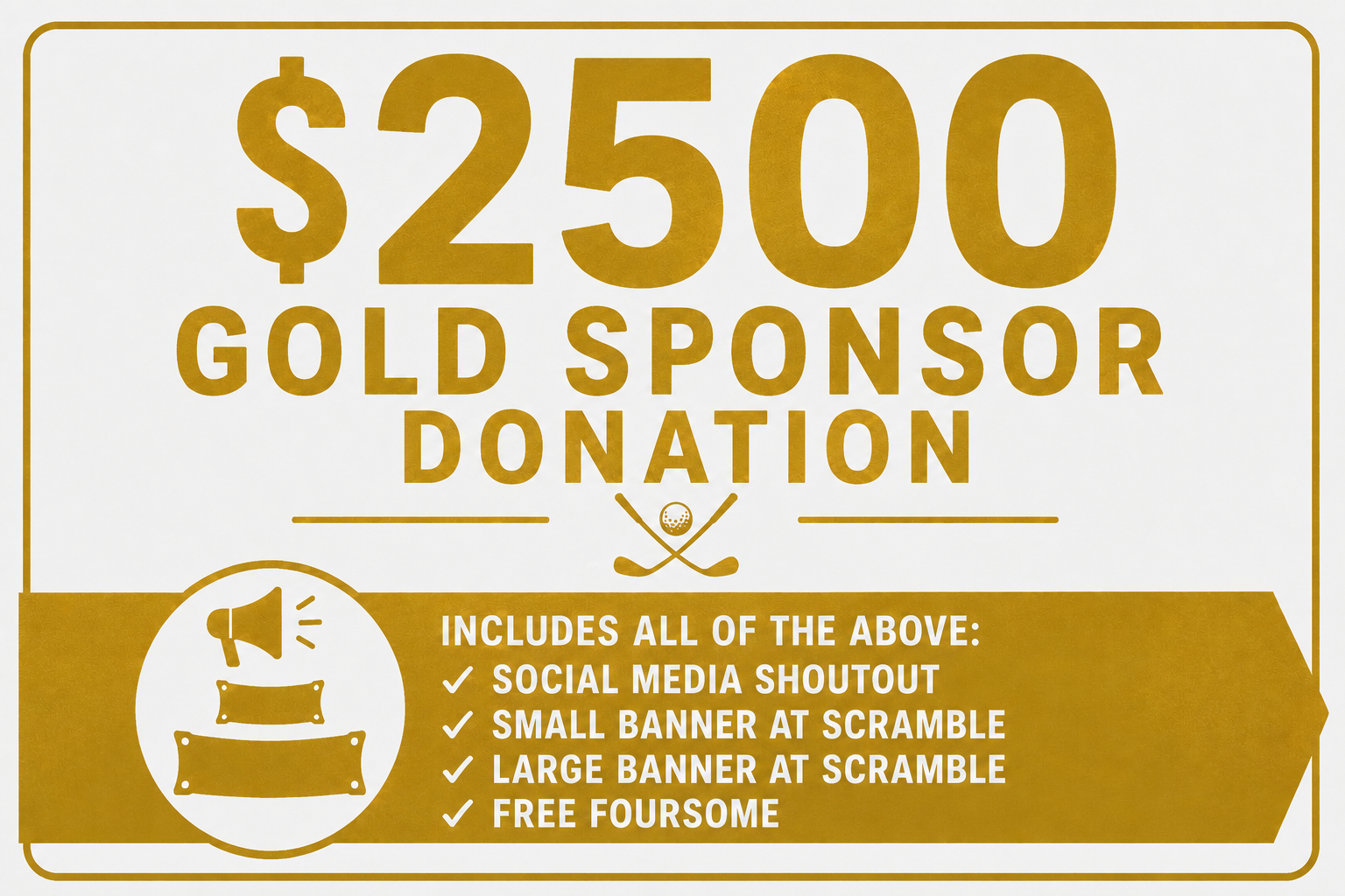 Gold Sponsorship Package