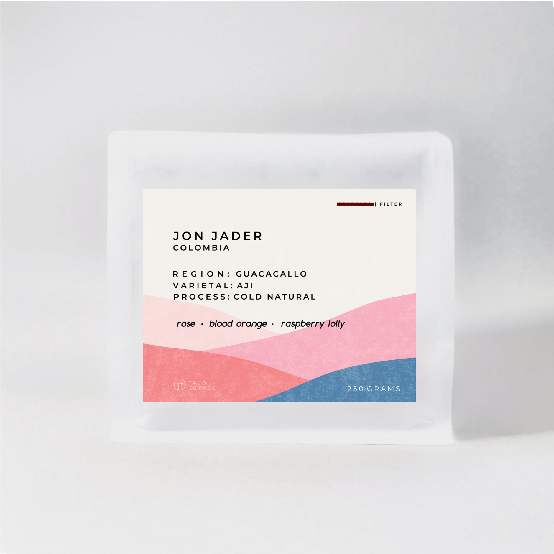 Filter Roast 250g: Colombia - Jon Jader - cold natural AJI