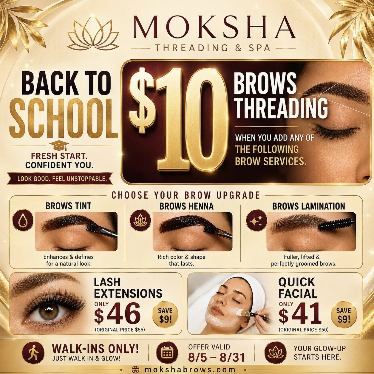 Moksha Threading & Spa
