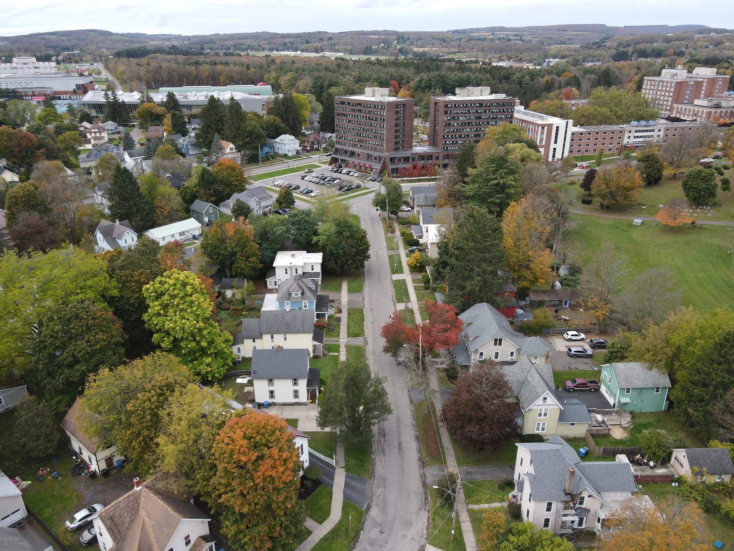 Sands Street & Lower Campus