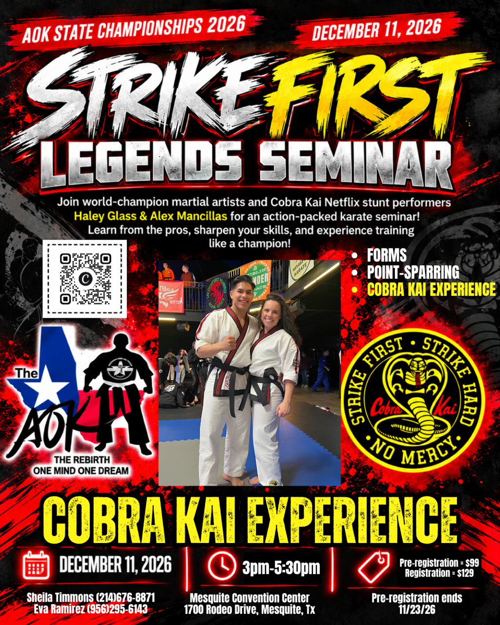 Cobra Kai Experience Seminar