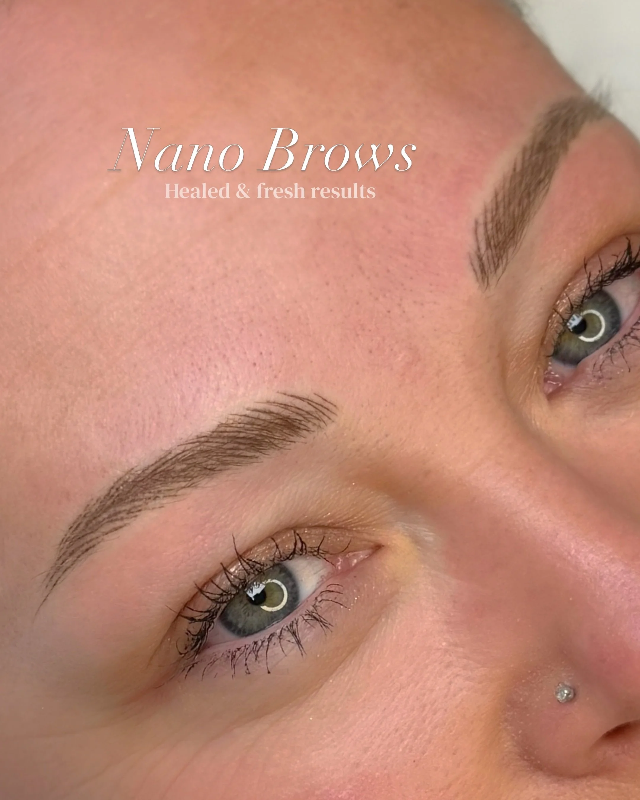 ✨ Can we talk about how beautifully these Nano brows healed? 😍🤍

Brows typically heal softer and more natural after the initial appointment.

For this client, we added a little more depth where needed and perfected the overall shape while keeping e
