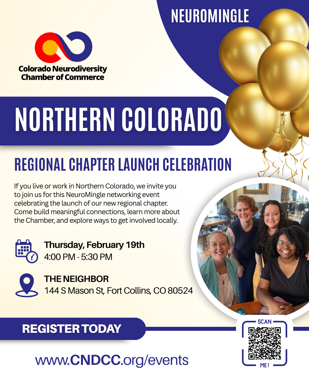 NeuroMingle: Northern Colorado Regional Chapter Launch Celebration