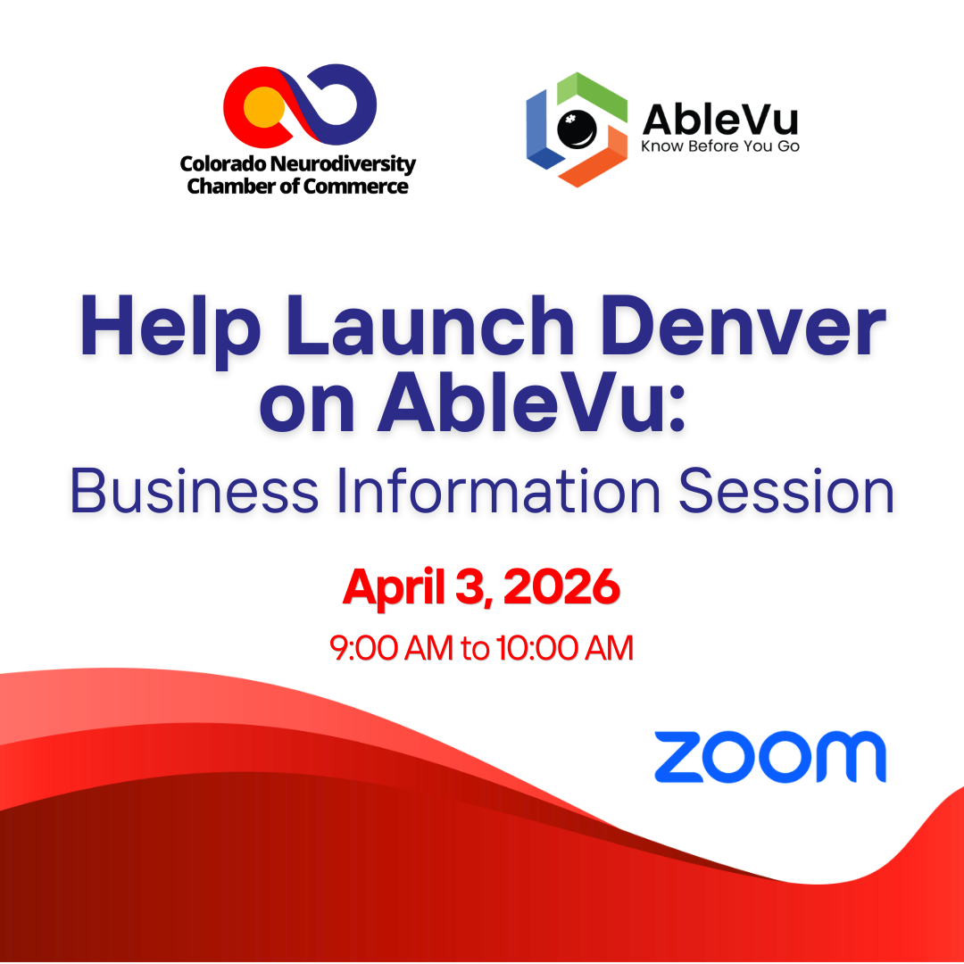 Help Launch Denver on AbleVu: Business Information Session