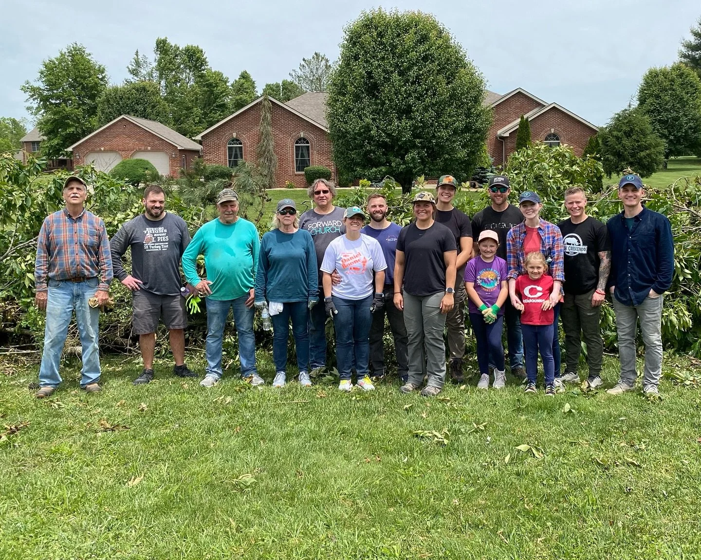 &bull;
The past two weekends, Forward Church had the opportunity to come alongside others in our community to help our neighbors in London.

We&rsquo;re so grateful for the chance to serve, lend a hand, and just be present with those affected. We don