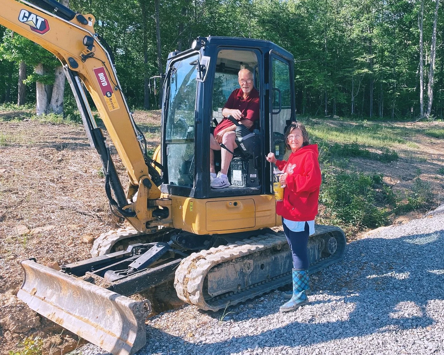 &bull;
Our awesome folks just can&rsquo;t stop putting in the work!

After putting in a full week and ahead of tomorrow&rsquo;s group relief efforts, look who we found giving up their Friday evening to get the earthwork closer to finished at the new 