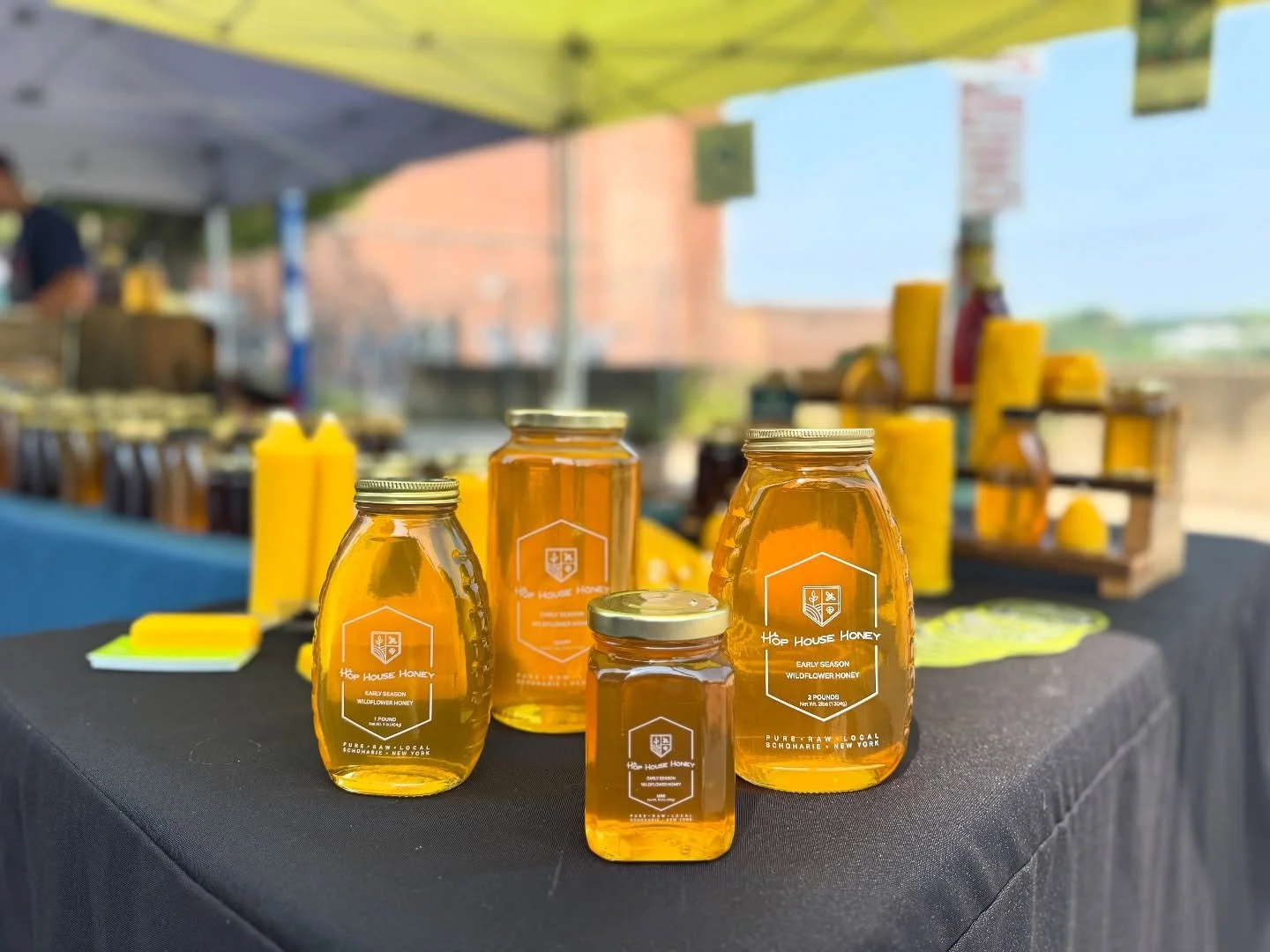 That early season wildflower honey slaps, fresh harvested this month it contains some magical mystical elements for sure.  Must get hands on and taste for yourself!