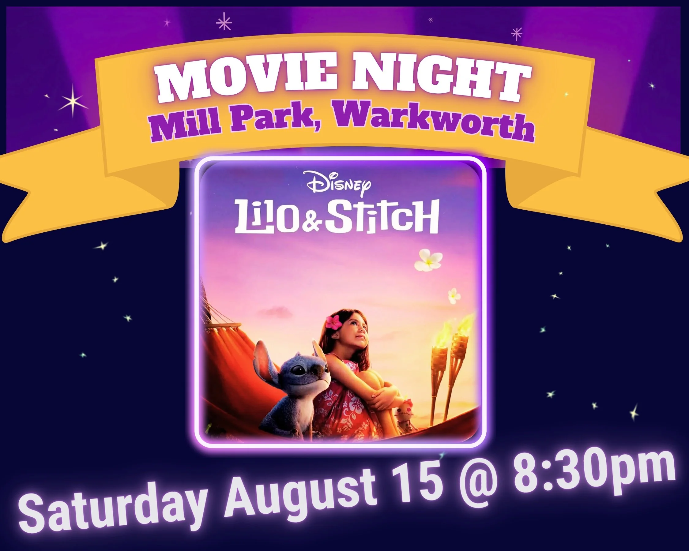 Warkworth Movie in the Park