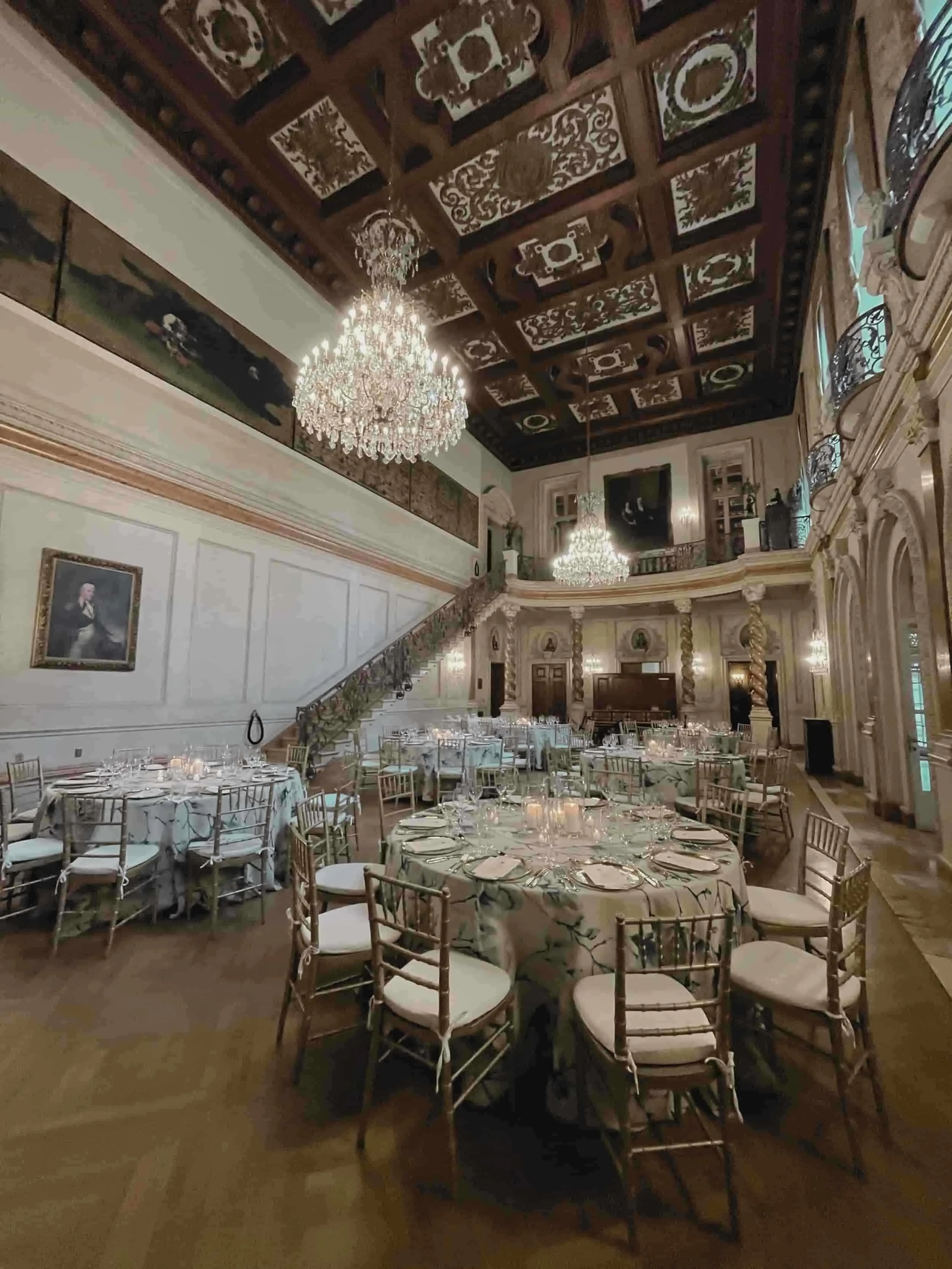 Corporate event ballroom design by Typecast Meetings and Events based out of Boston, MA