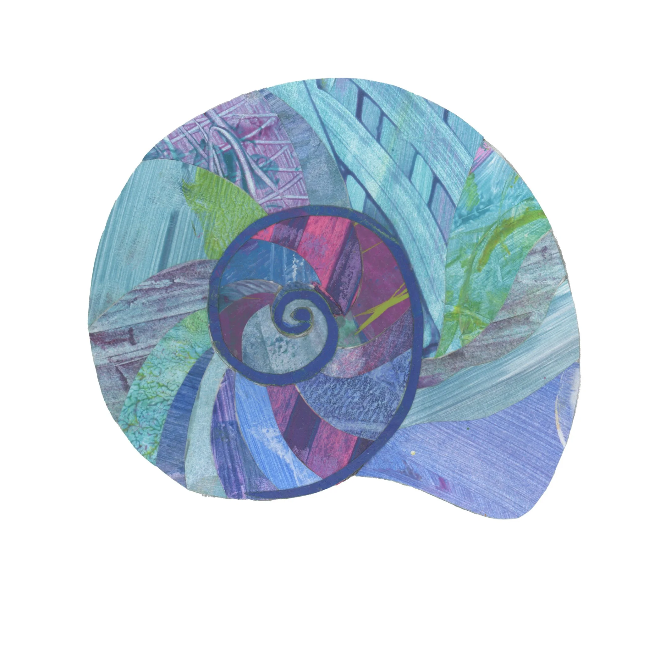 Cape Cod Moon Snail 5" x 5"