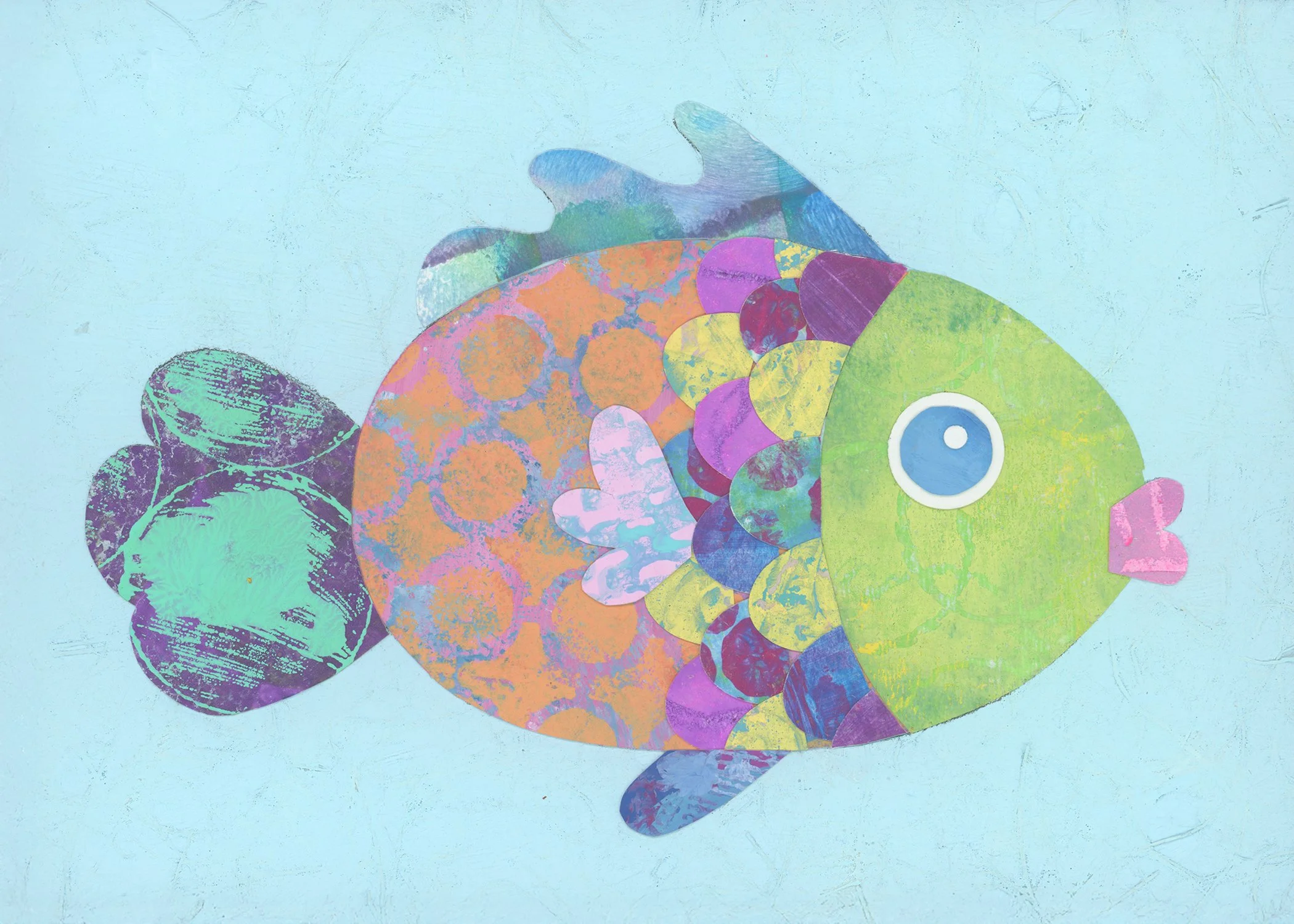 Phoebe Fish 5" x 7"