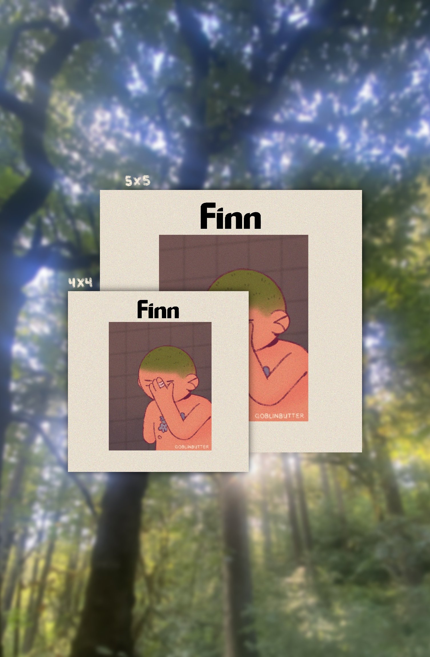 Finn Ocean Print